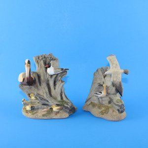 Beach Seagull Nautical Desk Book Ends